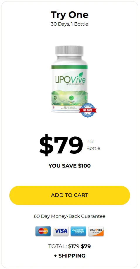 LipoVive 1 Bottle